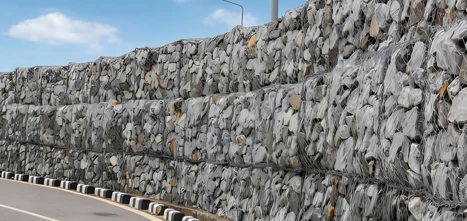 Roadside Protection Engineering Gabion Wall