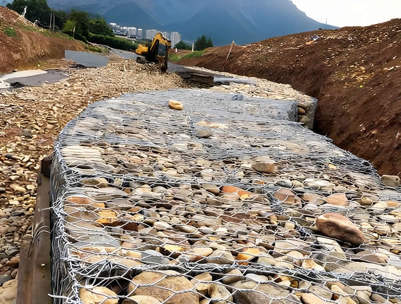 Gabion Installation for Water Channel