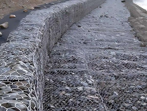 Galfan Gabion Mattress Unit for Hydraulic Erosion Protection and Slope Surface Stabilization