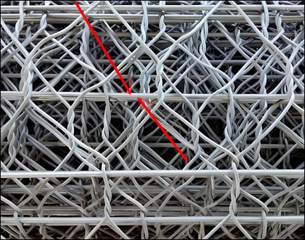 Gabion Corner Bracing Wire for Structural Support