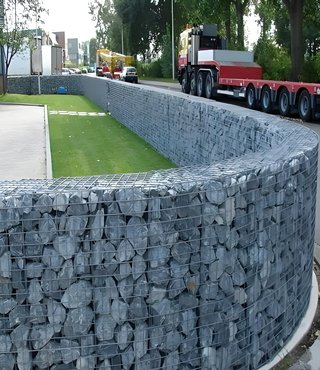 Gabion Stone Fence Systems for Garden and Property Enclosures