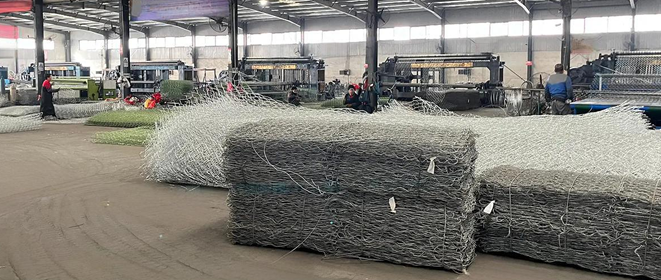 Gabion Workshop for Basket Manufacturing