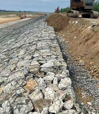 Woven Wire Gabion Mattresses for Slope and Channel Lining